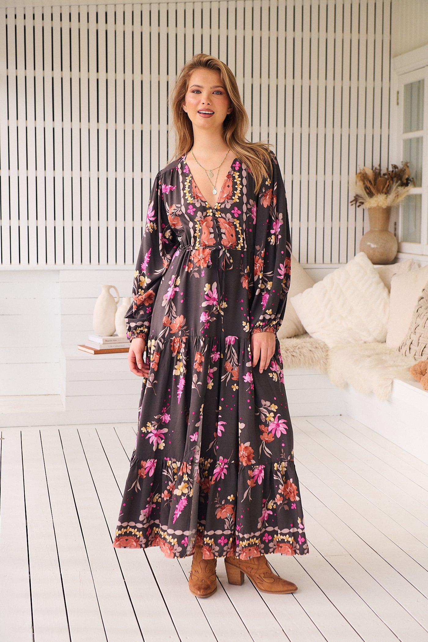 JAASE | MONARCH BLOOM TERESA MAXI DRESS | Bohemian Love Runway