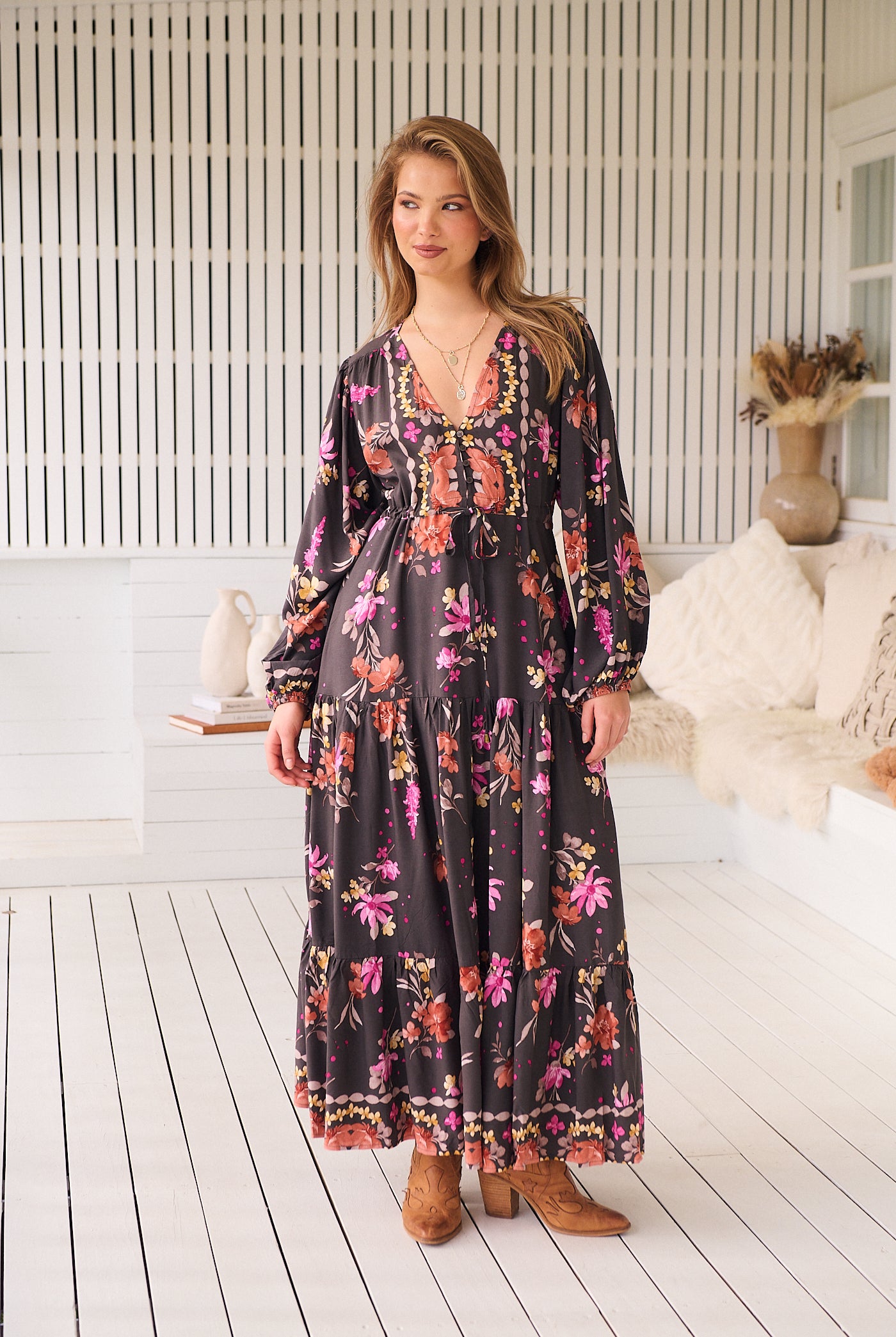 JAASE | MONARCH BLOOM TERESA MAXI DRESS | Bohemian Love Runway