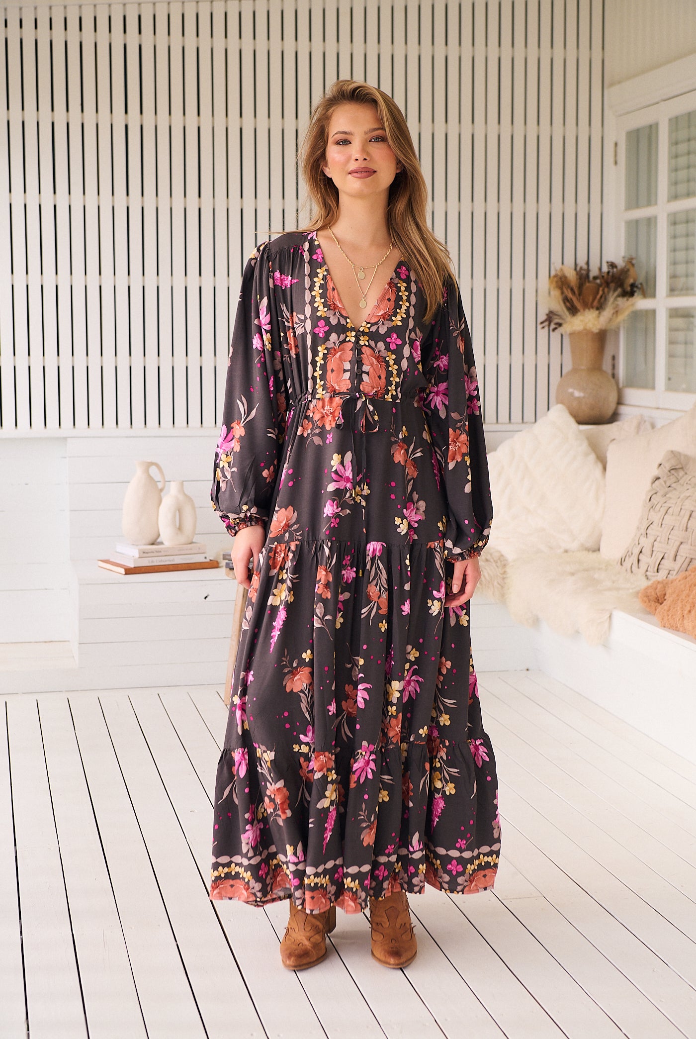 JAASE | MONARCH BLOOM TERESA MAXI DRESS | Bohemian Love Runway