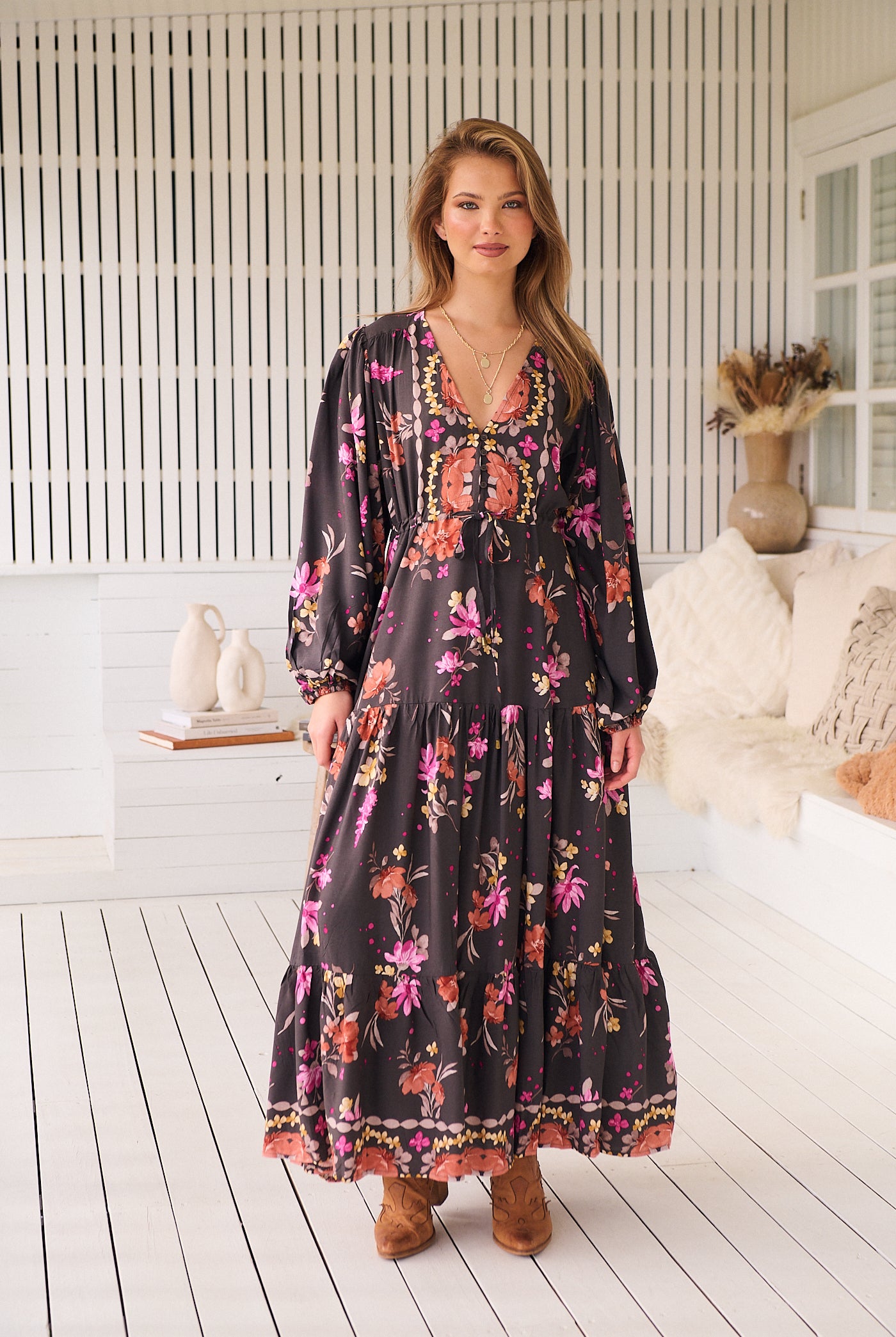 JAASE | MONARCH BLOOM TERESA MAXI DRESS | Bohemian Love Runway
