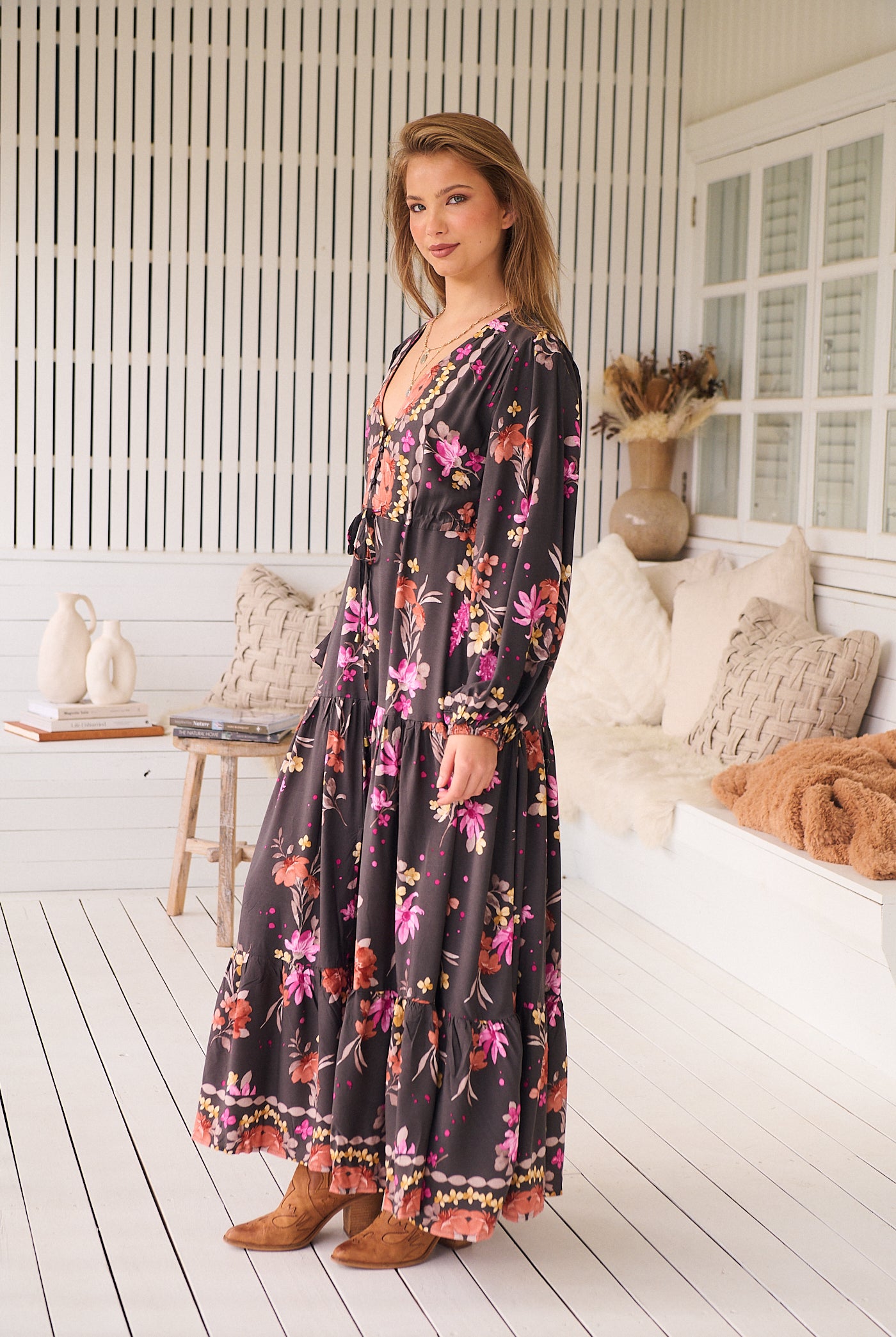 JAASE | MONARCH BLOOM TERESA MAXI DRESS | Bohemian Love Runway