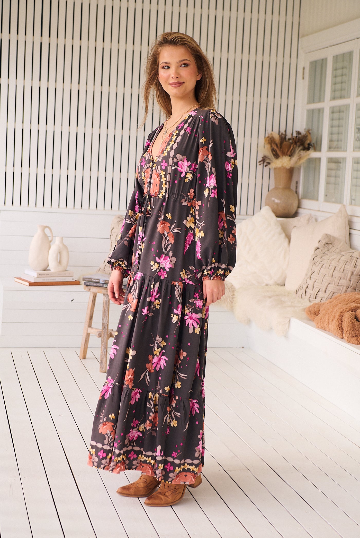 JAASE | MONARCH BLOOM TERESA MAXI DRESS | Bohemian Love Runway