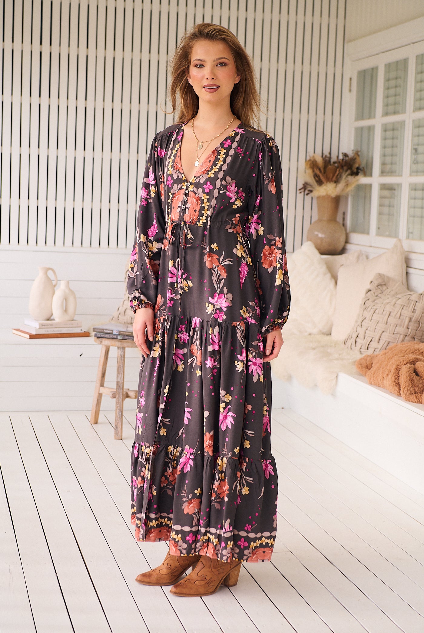 JAASE | MONARCH BLOOM TERESA MAXI DRESS | Bohemian Love Runway