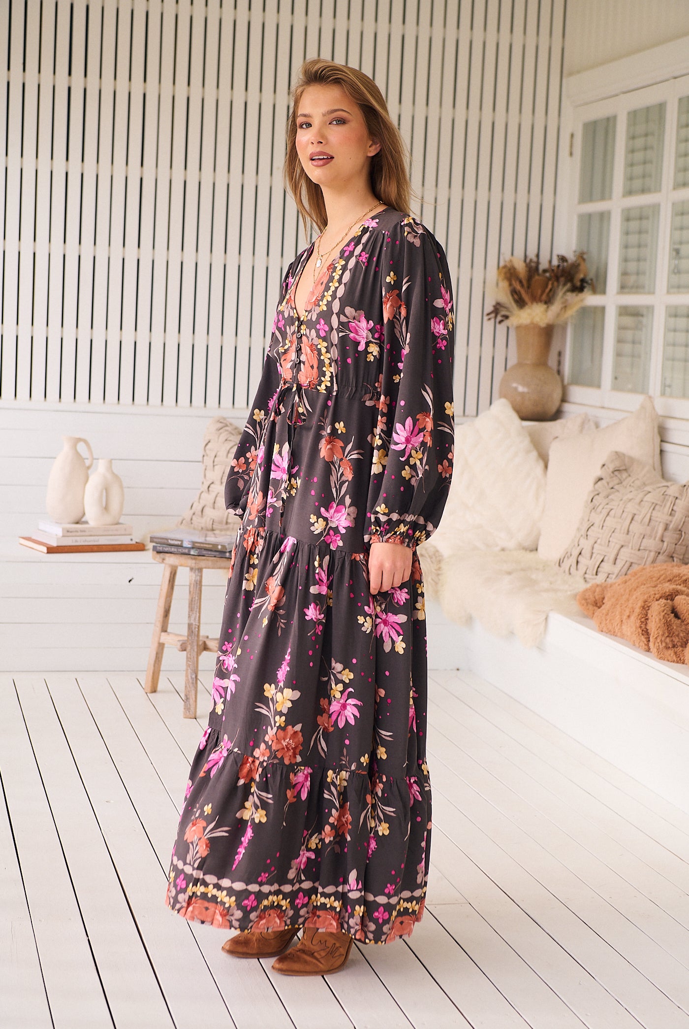 JAASE | MONARCH BLOOM TERESA MAXI DRESS | Bohemian Love Runway