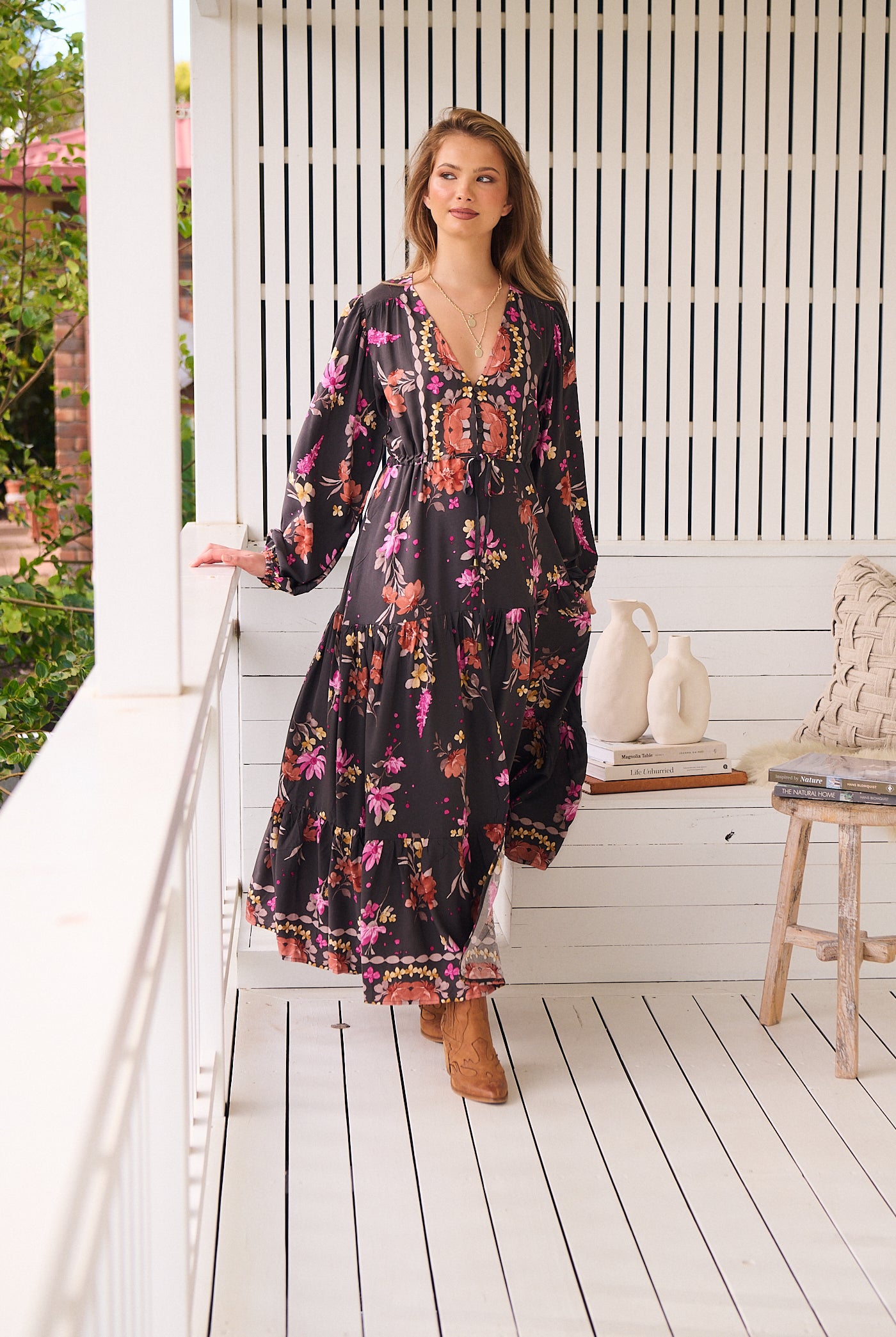 JAASE | MONARCH BLOOM TERESA MAXI DRESS | Bohemian Love Runway