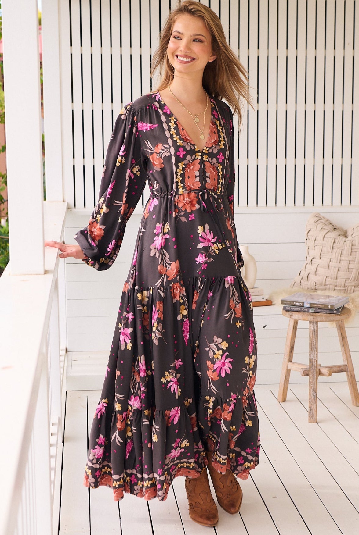 JAASE | MONARCH BLOOM TERESA MAXI DRESS | Bohemian Love Runway