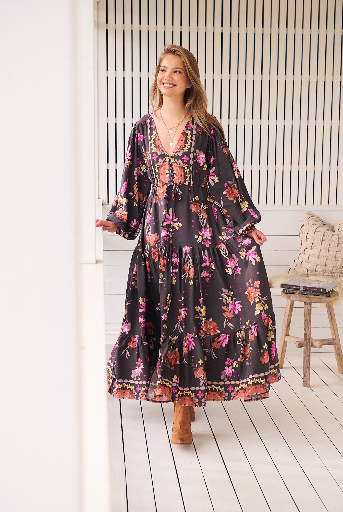 JAASE | MONARCH BLOOM TERESA MAXI DRESS | Bohemian Love Runway