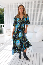 JAASE | MIDNIGHT SAPPHIRE SONYA MAXI DRESS | Bohemian Love Runway