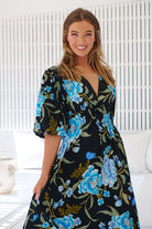 JAASE | MIDNIGHT SAPPHIRE SONYA MAXI DRESS | Bohemian Love Runway