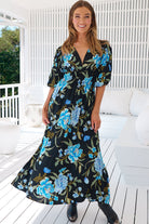 JAASE | MIDNIGHT SAPPHIRE SONYA MAXI DRESS | Bohemian Love Runway