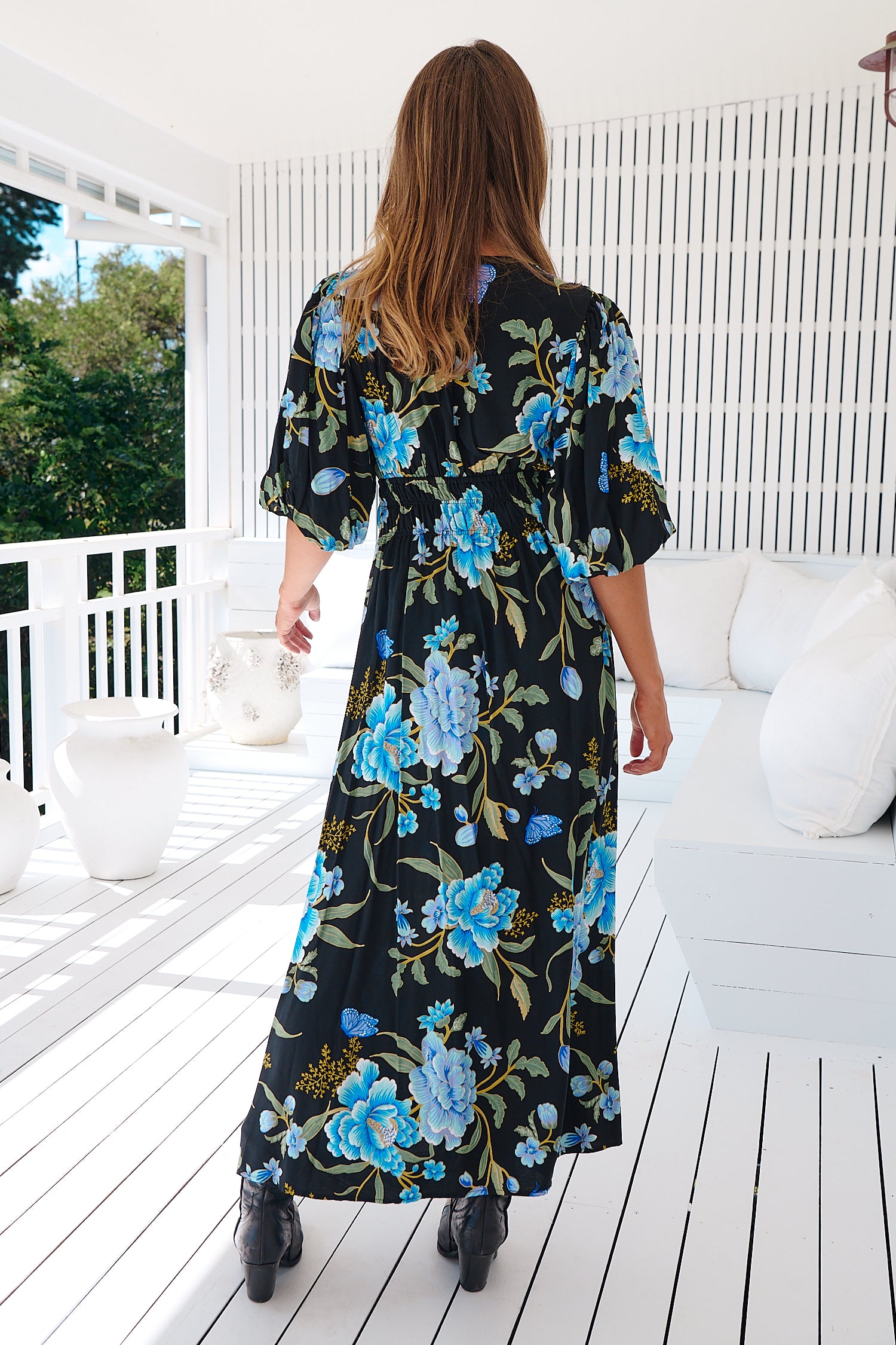 JAASE | MIDNIGHT SAPPHIRE SONYA MAXI DRESS | Bohemian Love Runway