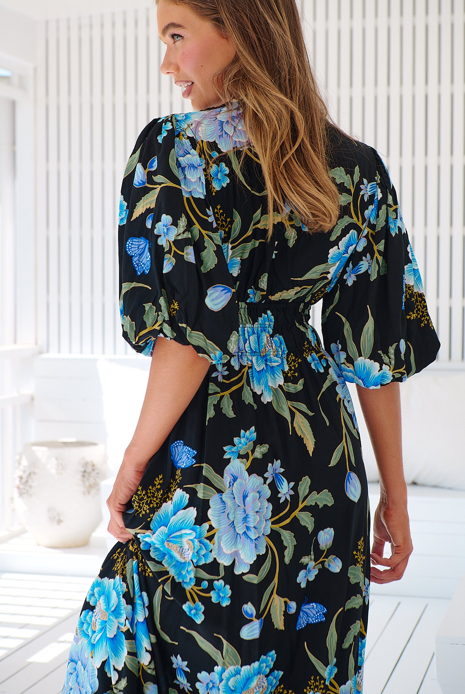 JAASE | MIDNIGHT SAPPHIRE SONYA MAXI DRESS | Bohemian Love Runway