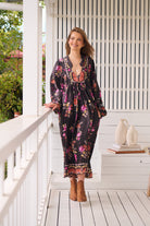 JAASE | MONARCH BLOOM BOHEME MIDI DRESS | Bohemian Love Runway