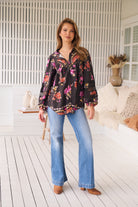 JAASE | MONARCH BLOOM ELIZA BLOUSE | Bohemian Love Runway