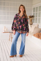 JAASE | MONARCH BLOOM ELIZA BLOUSE | Bohemian Love Runway