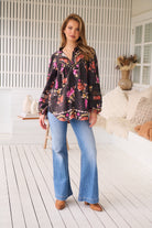 JAASE | MONARCH BLOOM ELIZA BLOUSE | Bohemian Love Runway