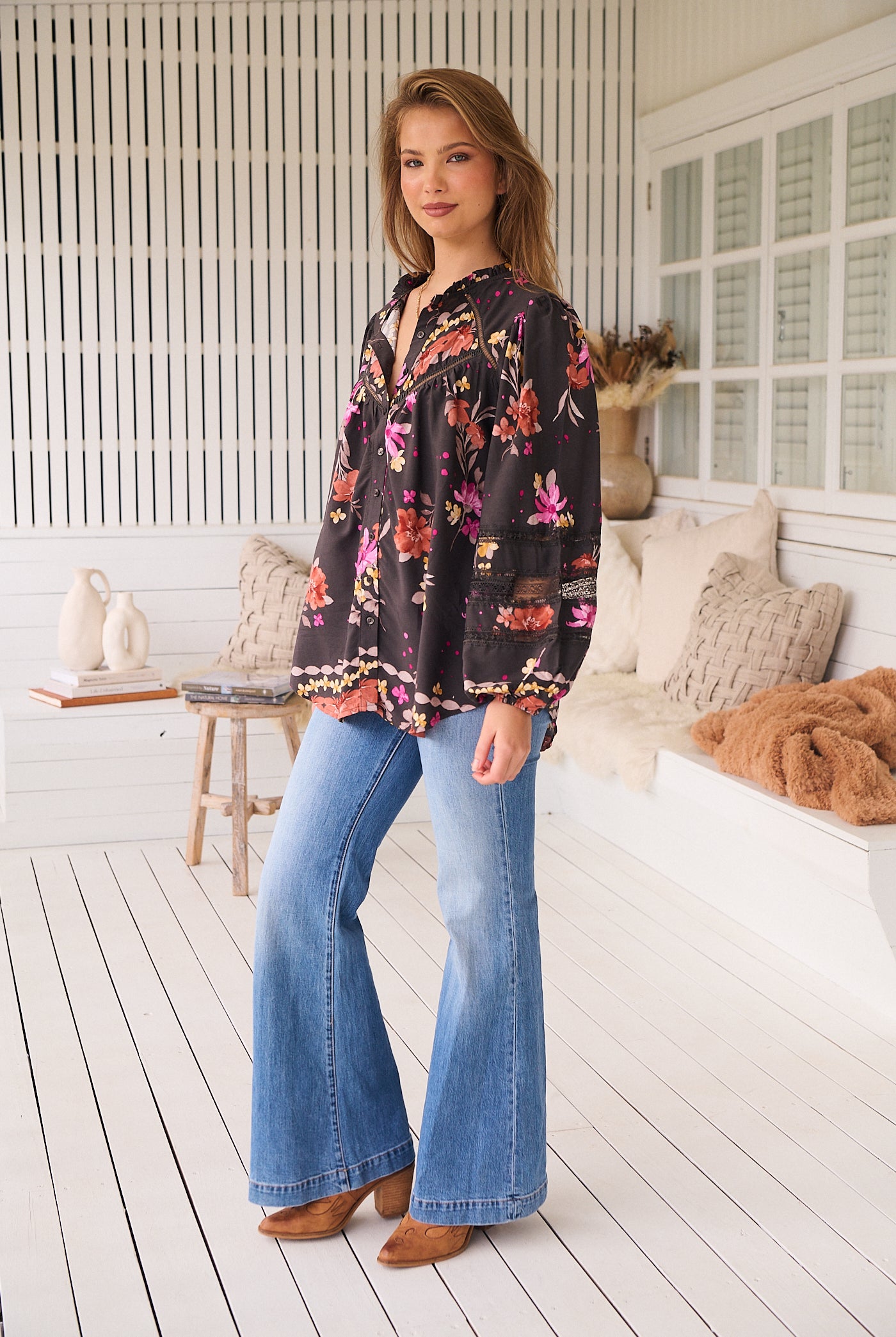 JAASE | MONARCH BLOOM ELIZA BLOUSE | Bohemian Love Runway