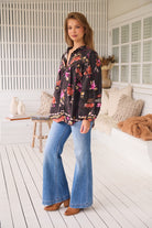 JAASE | MONARCH BLOOM ELIZA BLOUSE | Bohemian Love Runway