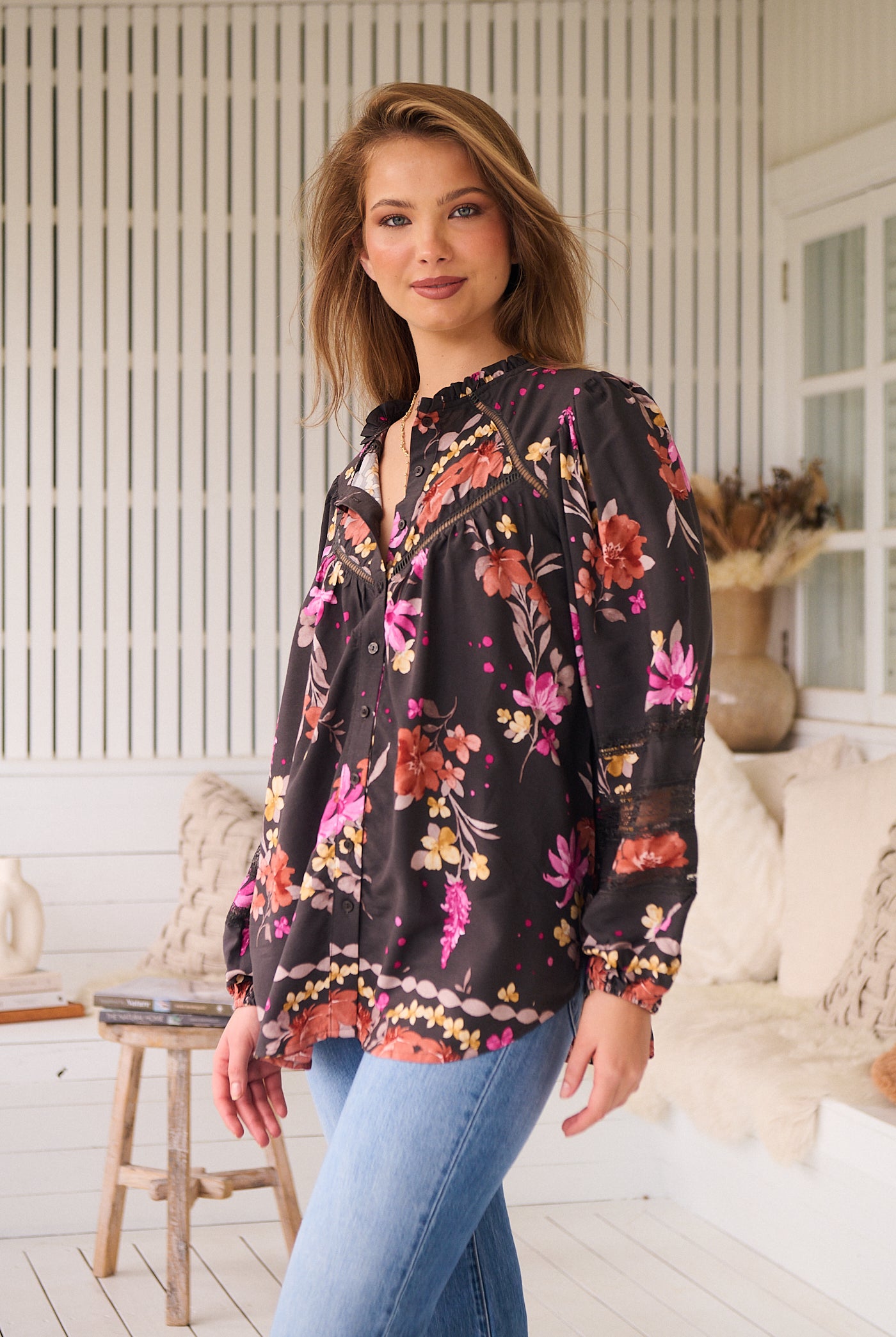 JAASE | MONARCH BLOOM ELIZA BLOUSE | Bohemian Love Runway