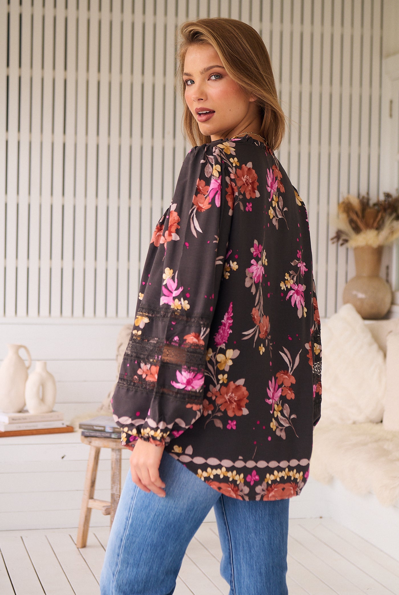 JAASE | MONARCH BLOOM ELIZA BLOUSE | Bohemian Love Runway