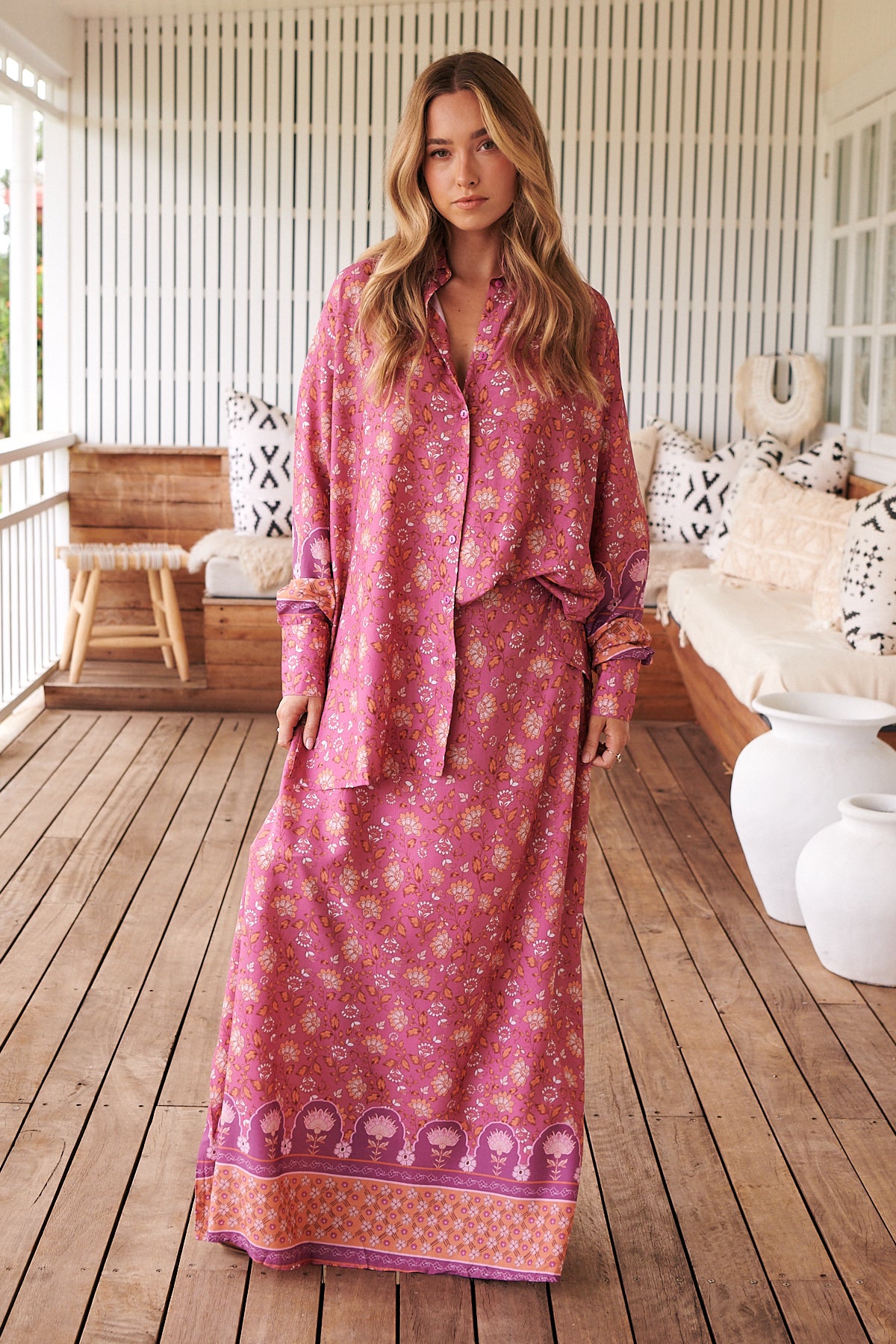 JAASE | ROSE REEVA MAXI SKIRT | Bohemian Love Runway