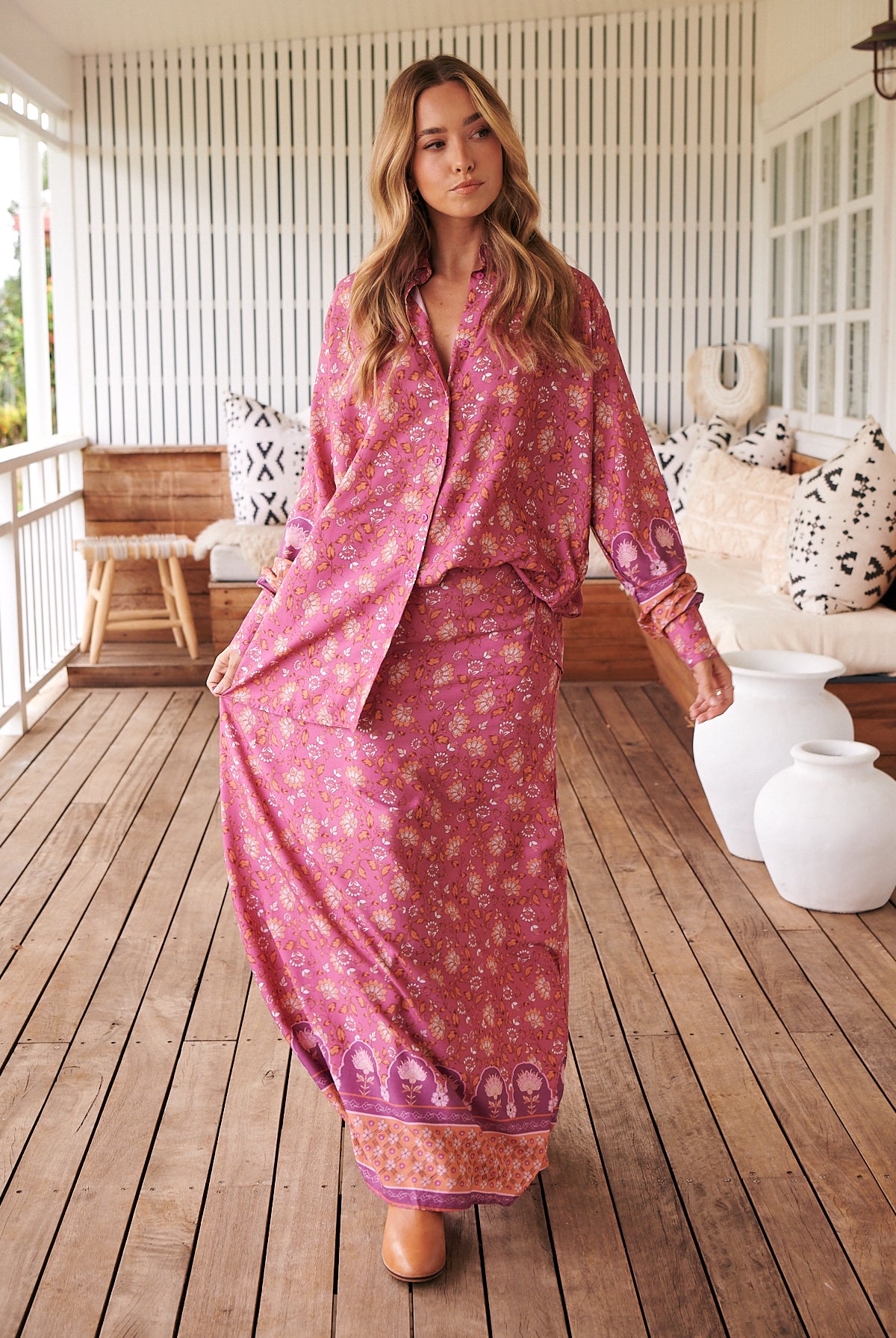 JAASE | ROSE REEVA MAXI SKIRT | Bohemian Love Runway