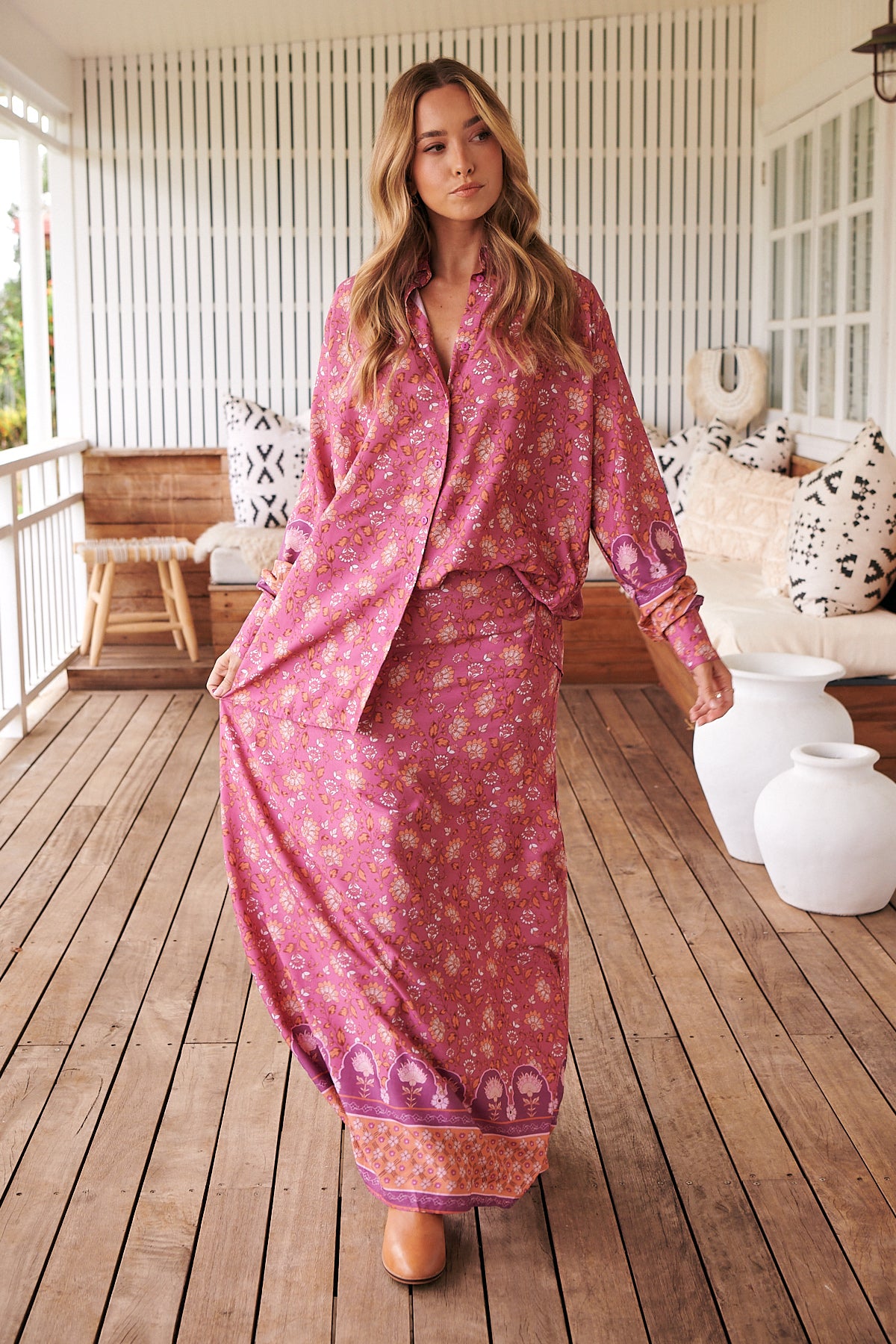 JAASE | ROSE REEVA MAXI SKIRT | Bohemian Love Runway