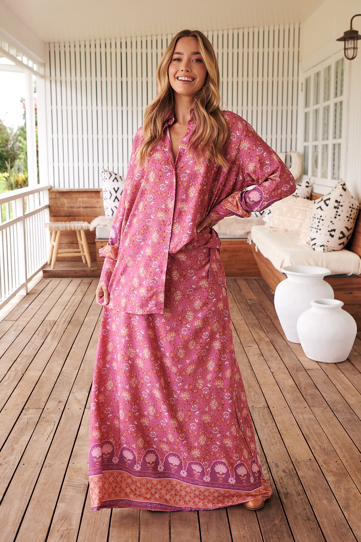 JAASE | ROSE REEVA MAXI SKIRT | Bohemian Love Runway