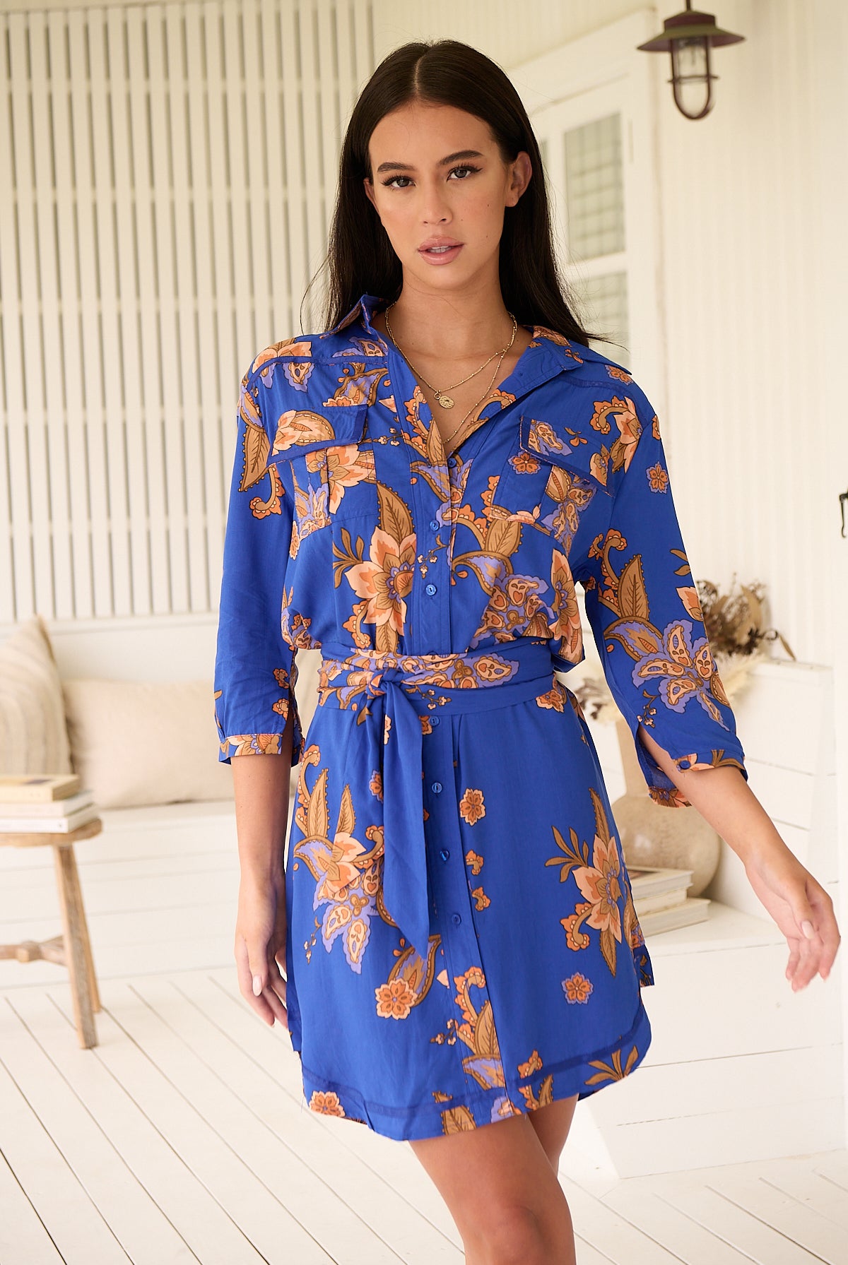 JAASE | MARIBELLA BEVERLEY SHIRT DRESS | Bohemian Love Runway