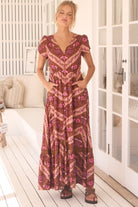 JAASE | SAVANNAH CARMEN MAXI DRESS | Bohemian Love Runway