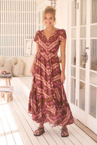 JAASE | SAVANNAH CARMEN MAXI DRESS | Bohemian Love Runway