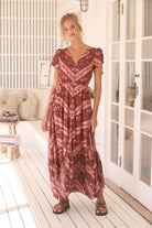 JAASE | SAVANNAH CARMEN MAXI DRESS | Bohemian Love Runway