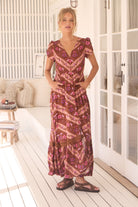 JAASE | SAVANNAH CARMEN MAXI DRESS | Bohemian Love Runway