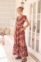 JAASE | SAVANNAH CARMEN MAXI DRESS | Bohemian Love Runway