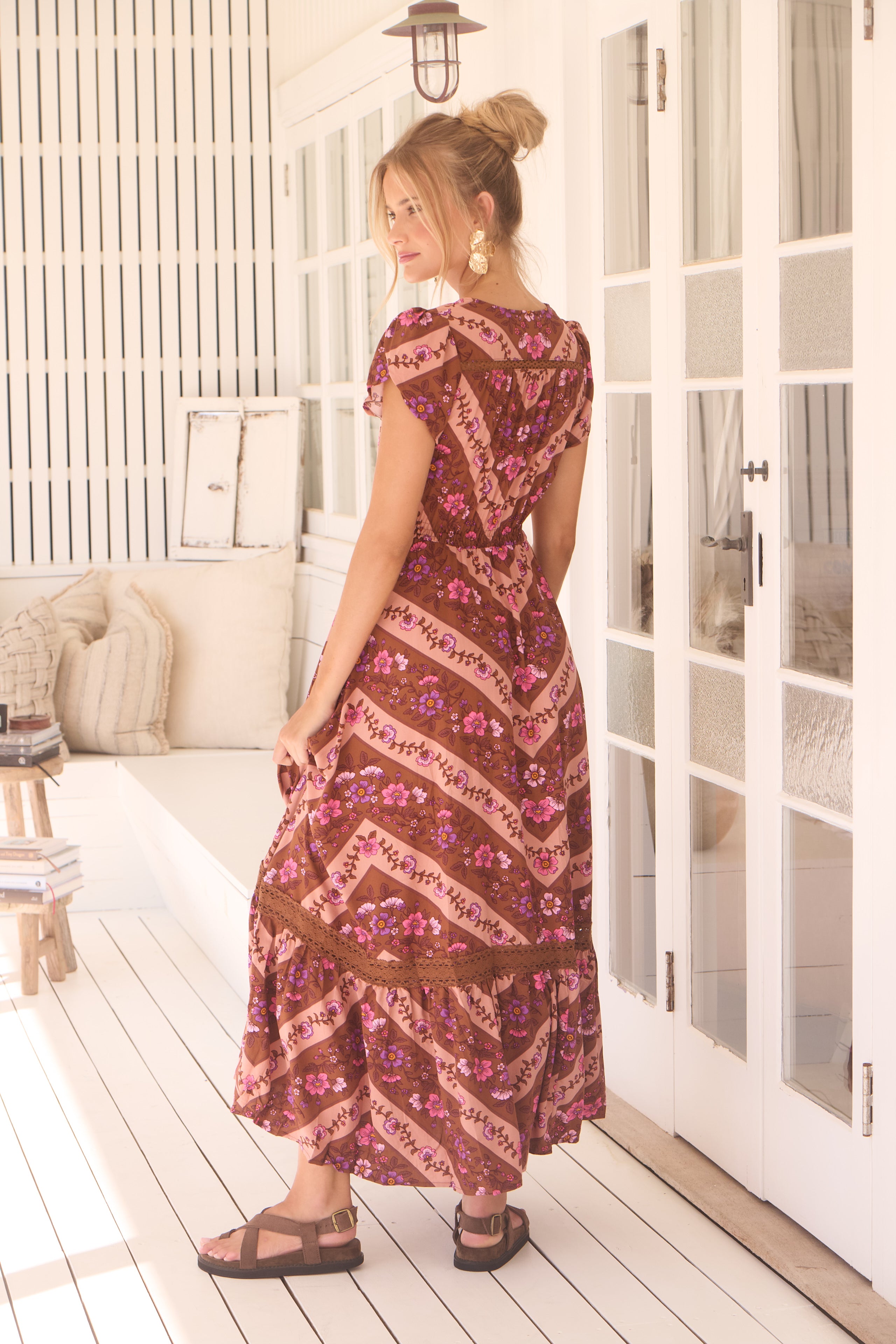 JAASE | SAVANNAH CARMEN MAXI DRESS | Bohemian Love Runway