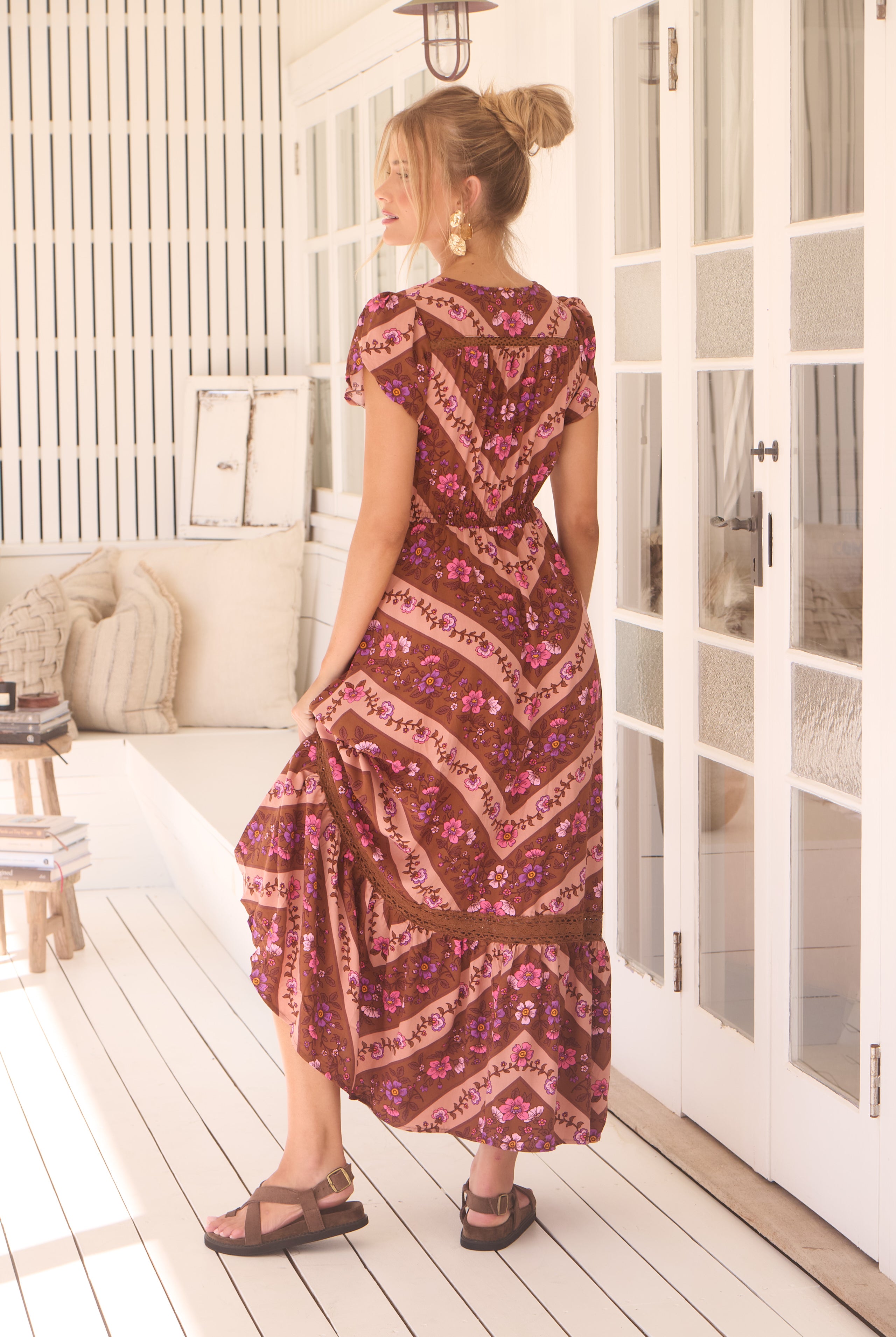 JAASE | SAVANNAH CARMEN MAXI DRESS | Bohemian Love Runway