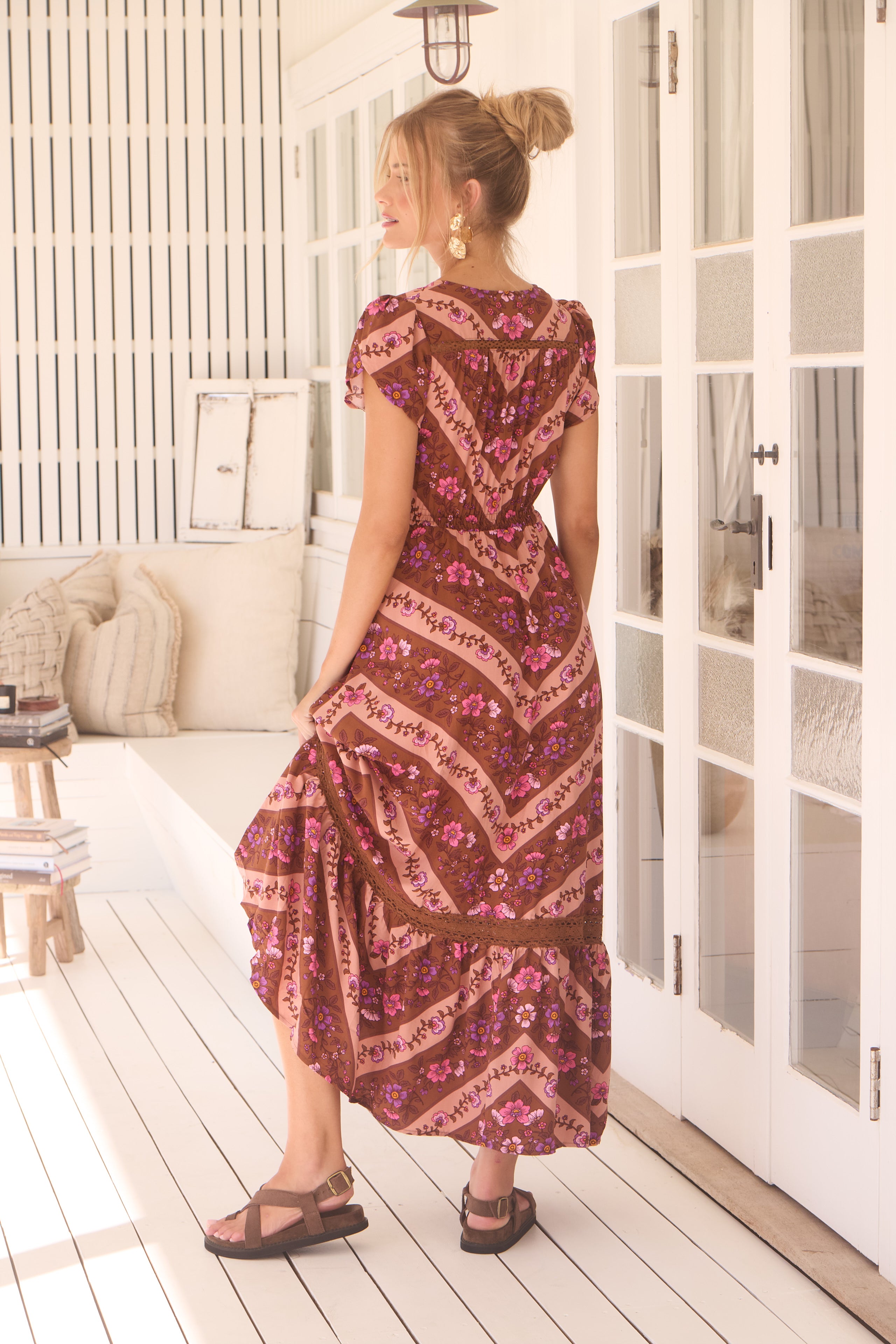 JAASE | SAVANNAH CARMEN MAXI DRESS | Bohemian Love Runway