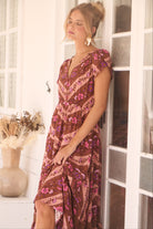 JAASE | SAVANNAH CARMEN MAXI DRESS | Bohemian Love Runway