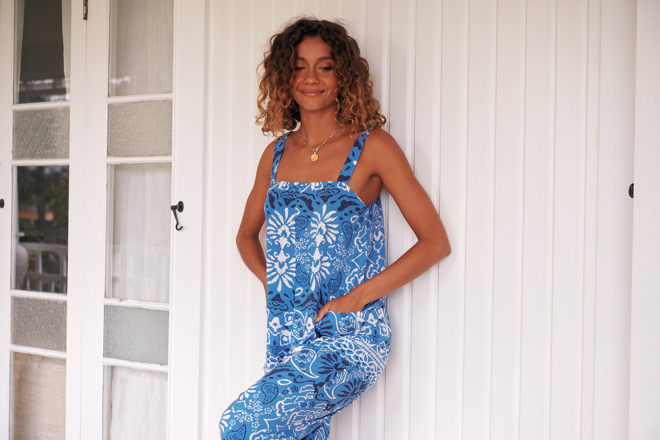 JAASE | AZULA ZANDRA JUMPSUIT | Bohemian Love Runway