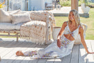JAASE | DAYLILIES WHITE LINEN BIANCA MAXI DRESS | Bohemian Love Runway
