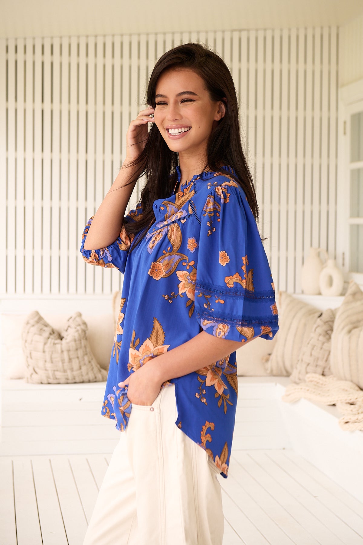 JAASE | MARIBELLA ELIZA BLOUSE | Bohemian Love Runway
