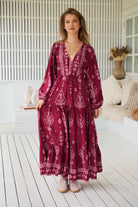 JAASE | RHUBARB KIVA TERESA MAXI DRESS | Bohemian Love Runway