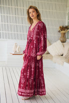 JAASE | RHUBARB KIVA TERESA MAXI DRESS | Bohemian Love Runway