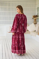 JAASE | RHUBARB KIVA TERESA MAXI DRESS | Bohemian Love Runway