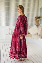 JAASE | RHUBARB KIVA TERESA MAXI DRESS | Bohemian Love Runway