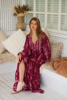 JAASE | RHUBARB KIVA TERESA MAXI DRESS | Bohemian Love Runway