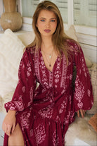 JAASE | RHUBARB KIVA TERESA MAXI DRESS | Bohemian Love Runway
