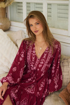 JAASE | RHUBARB KIVA TERESA MAXI DRESS | Bohemian Love Runway