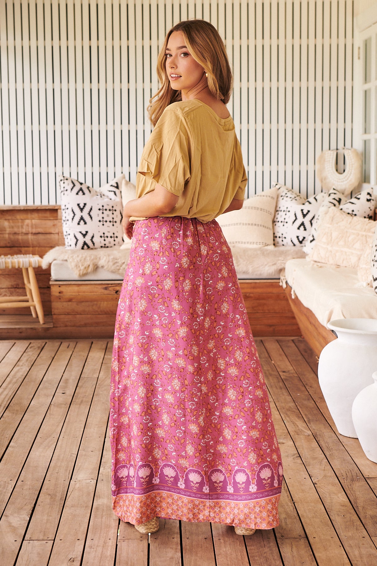 JAASE | ROSE REEVA MAXI SKIRT | Bohemian Love Runway