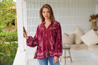 JAASE | RHUBARB KIVA BEE BLOUSE | Bohemian Love Runway